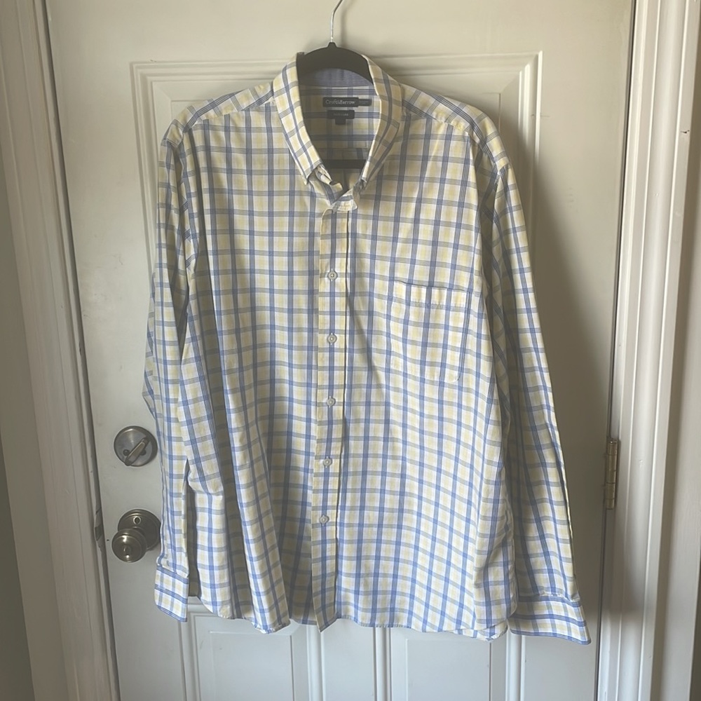 Croft & Barrow Easy Care Classic Fit Men’s Shirt - 17 1/2 x 36/37